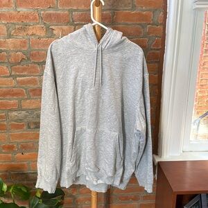 Men’s H&M Grey Sweatshirt Hoodie Oversized XXL